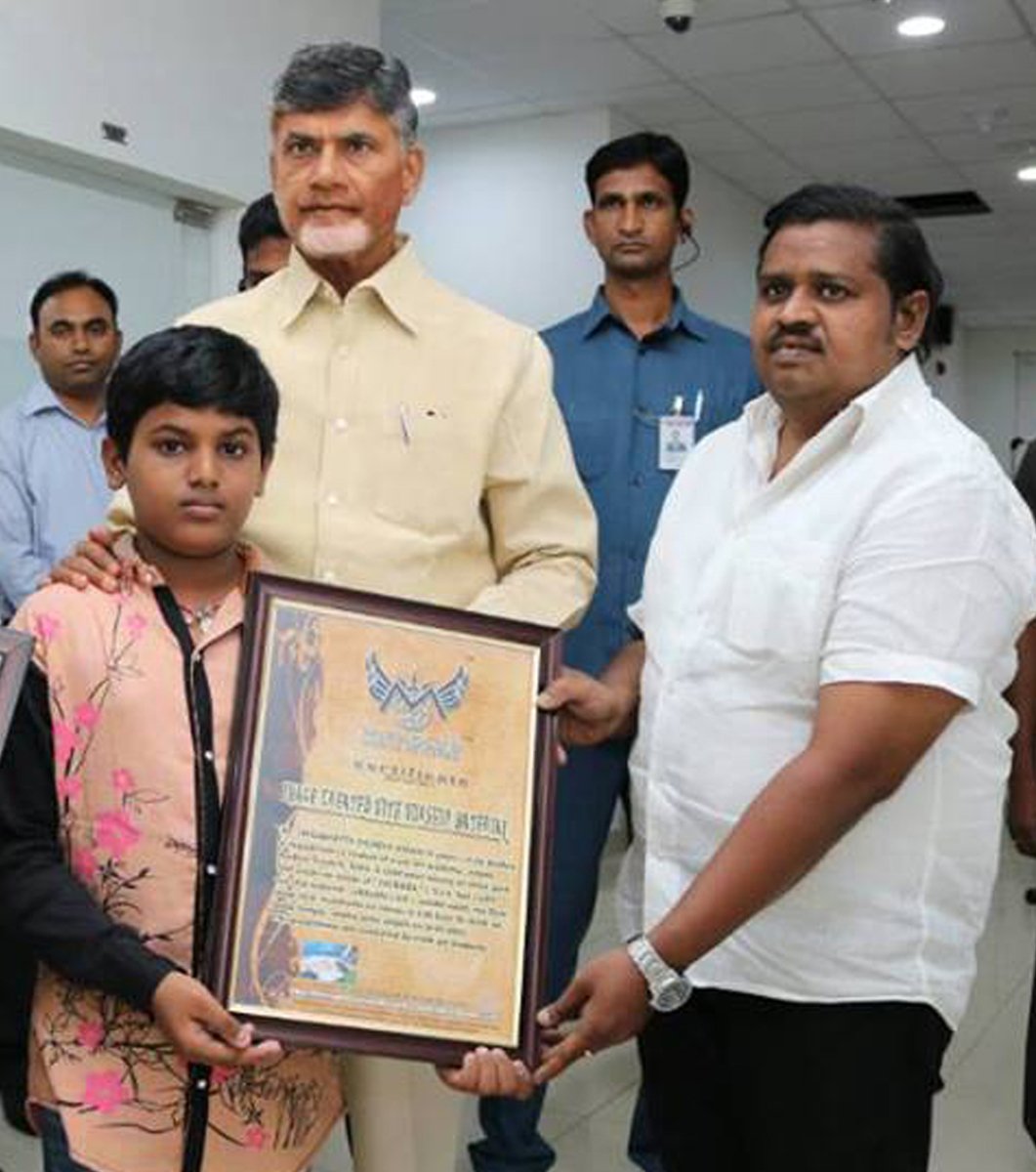 Congratulations to the child artist