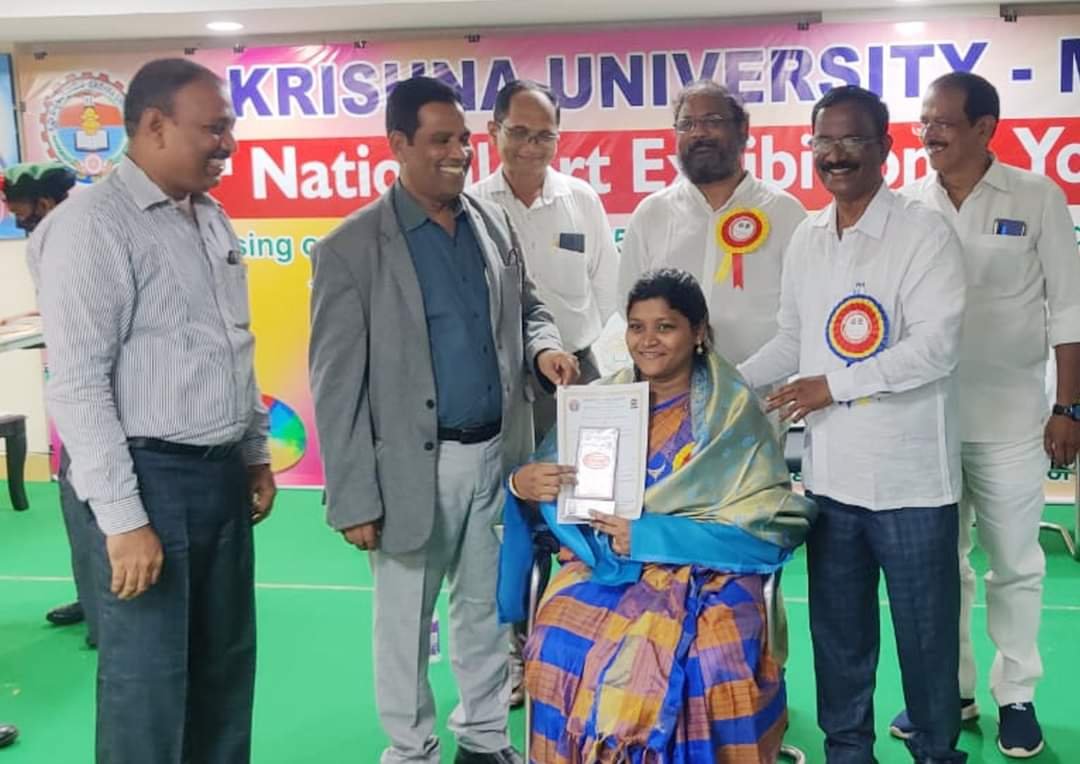 APPRICIATION BY KRISHNA UNIVERSITY