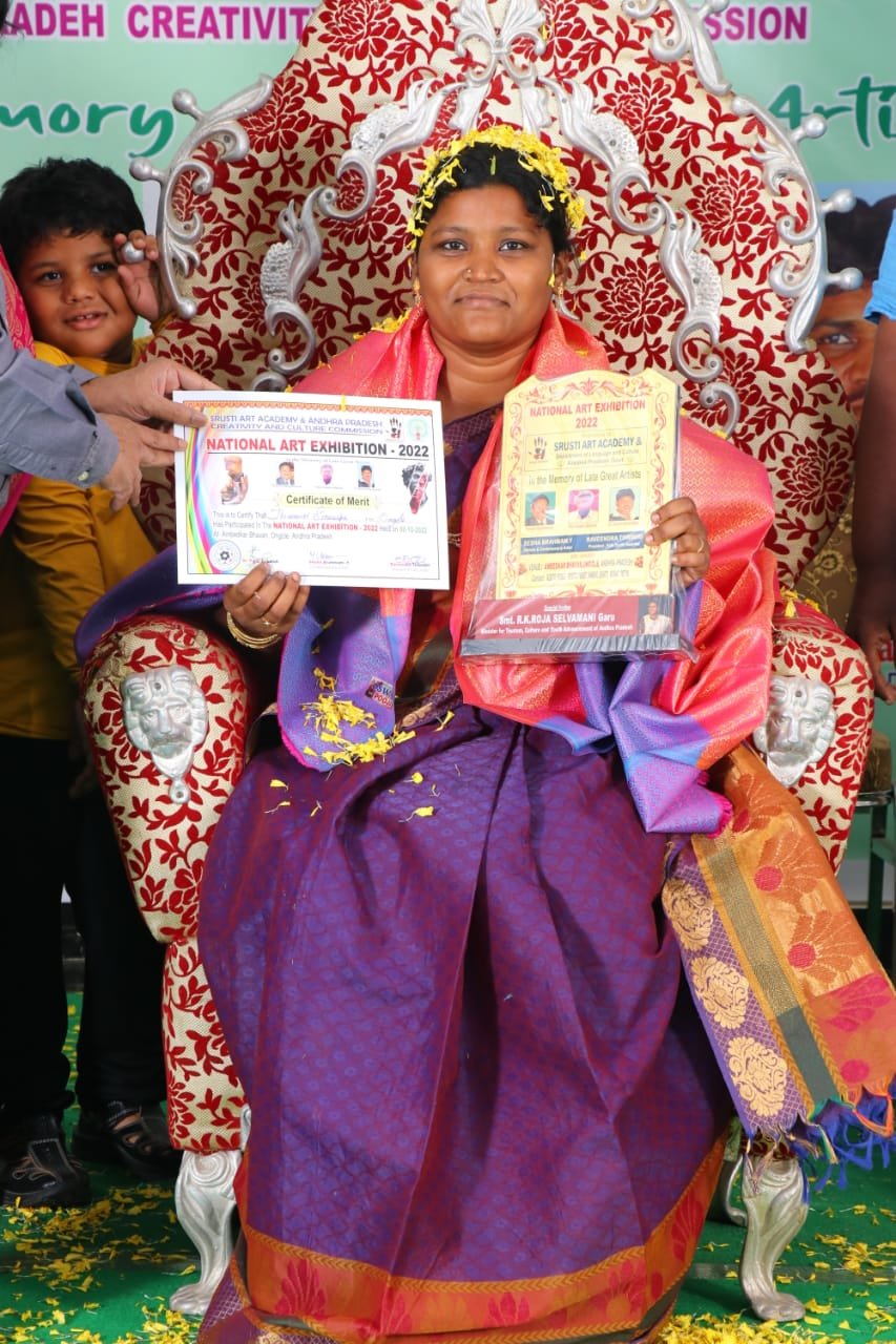 Congratulations on participating in the art exhibition.