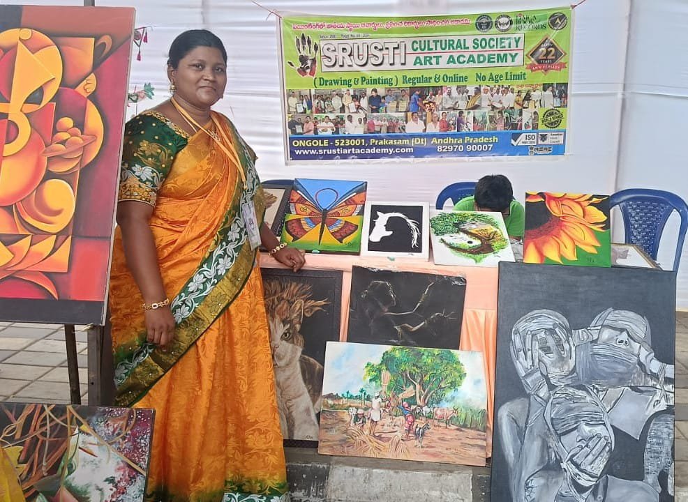 WITH PAINTINGS