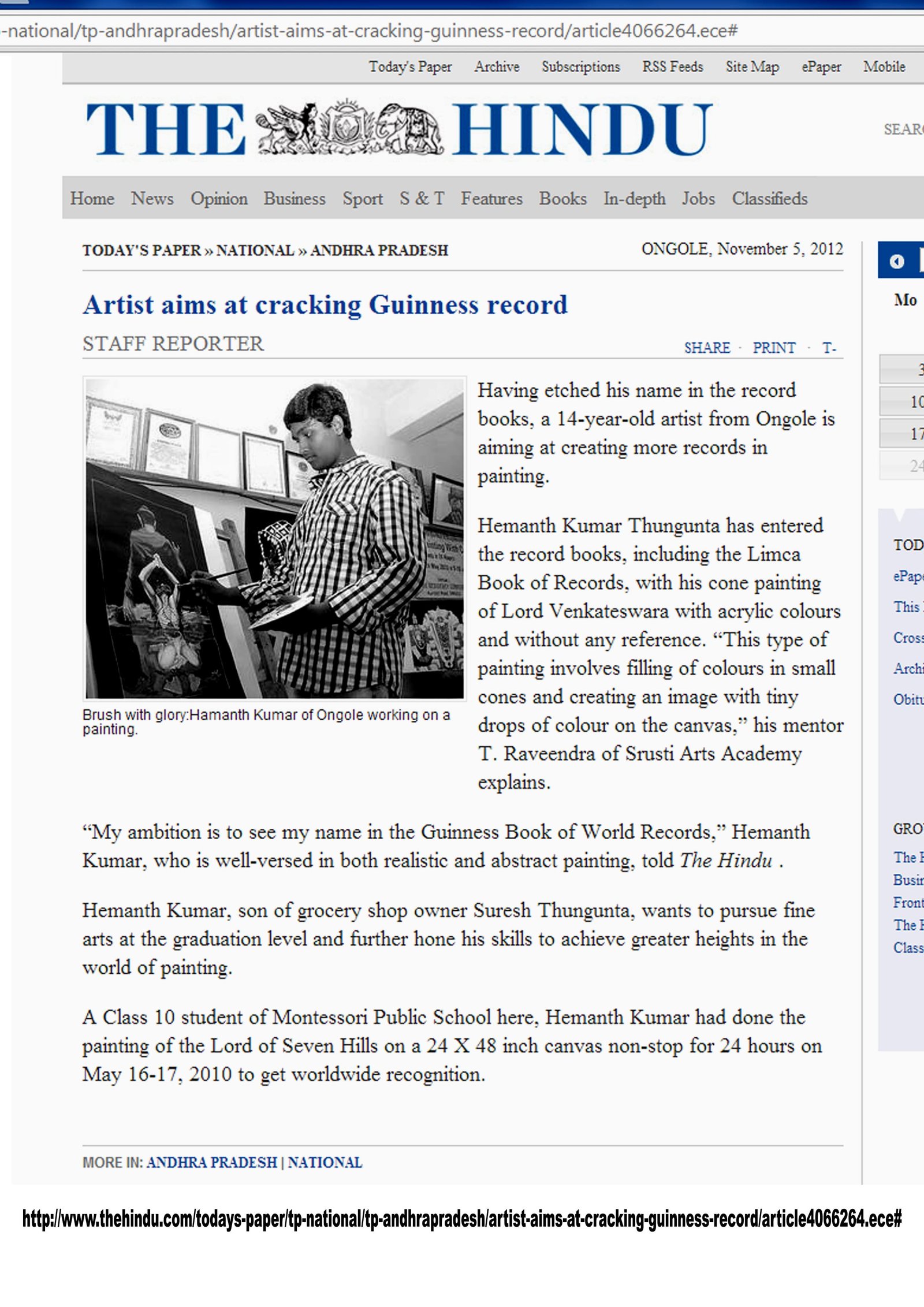 the hindu news