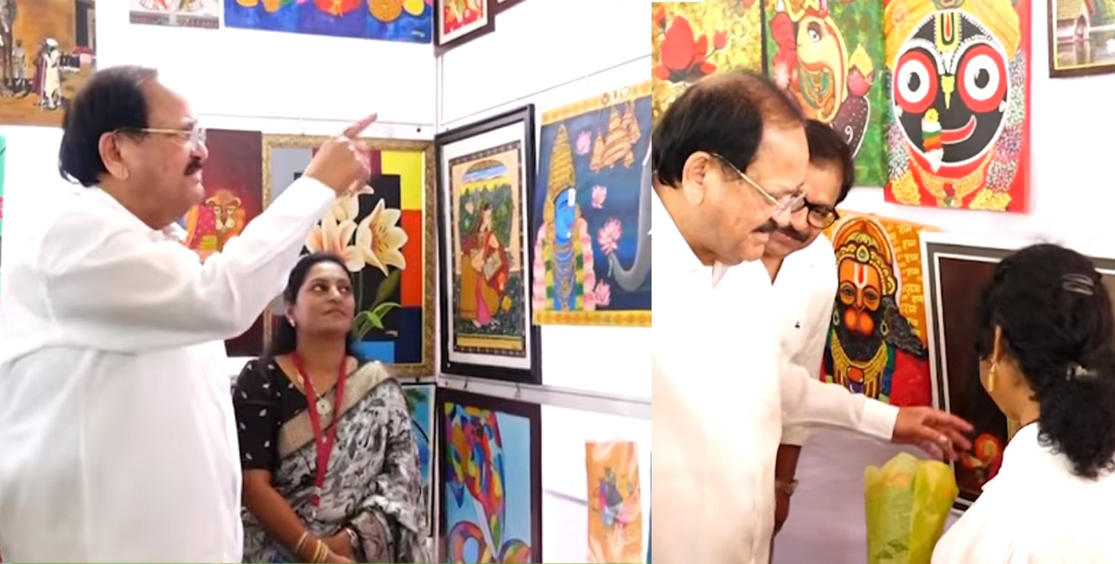 Ongole 150 Years Celebrations: Art Exhibition Visited by Former Vice President Venkaiah Naidu