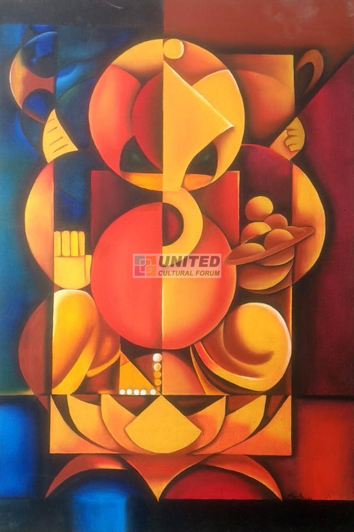 Cubist Ganesha
